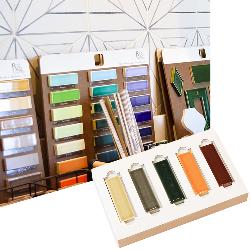 Color Tile Samples Nashville Handmade Tile | Red Rock Tileworks