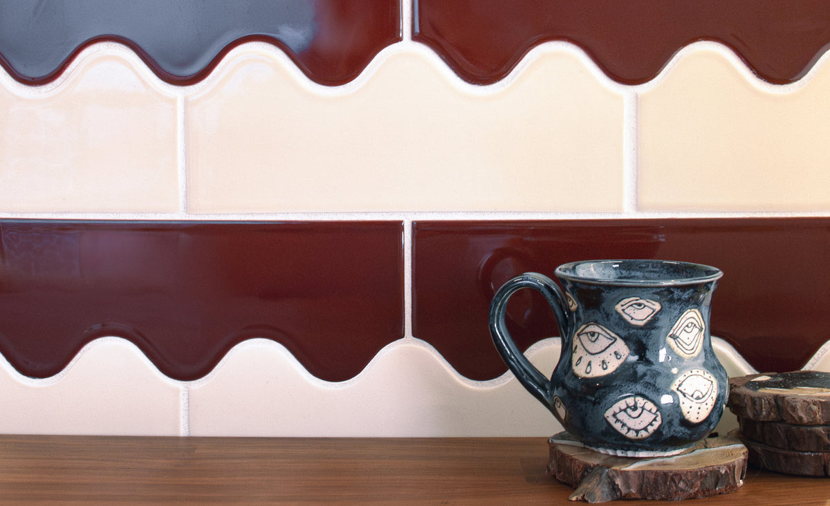 Undulate Rug Handmade Tiles From Nashville | Undulate Collection – Red Rock Tileworks